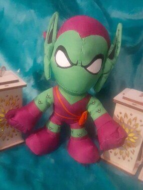 Marvel Kids The Green Goblin 8.5" plush doll. No tag. In good shape